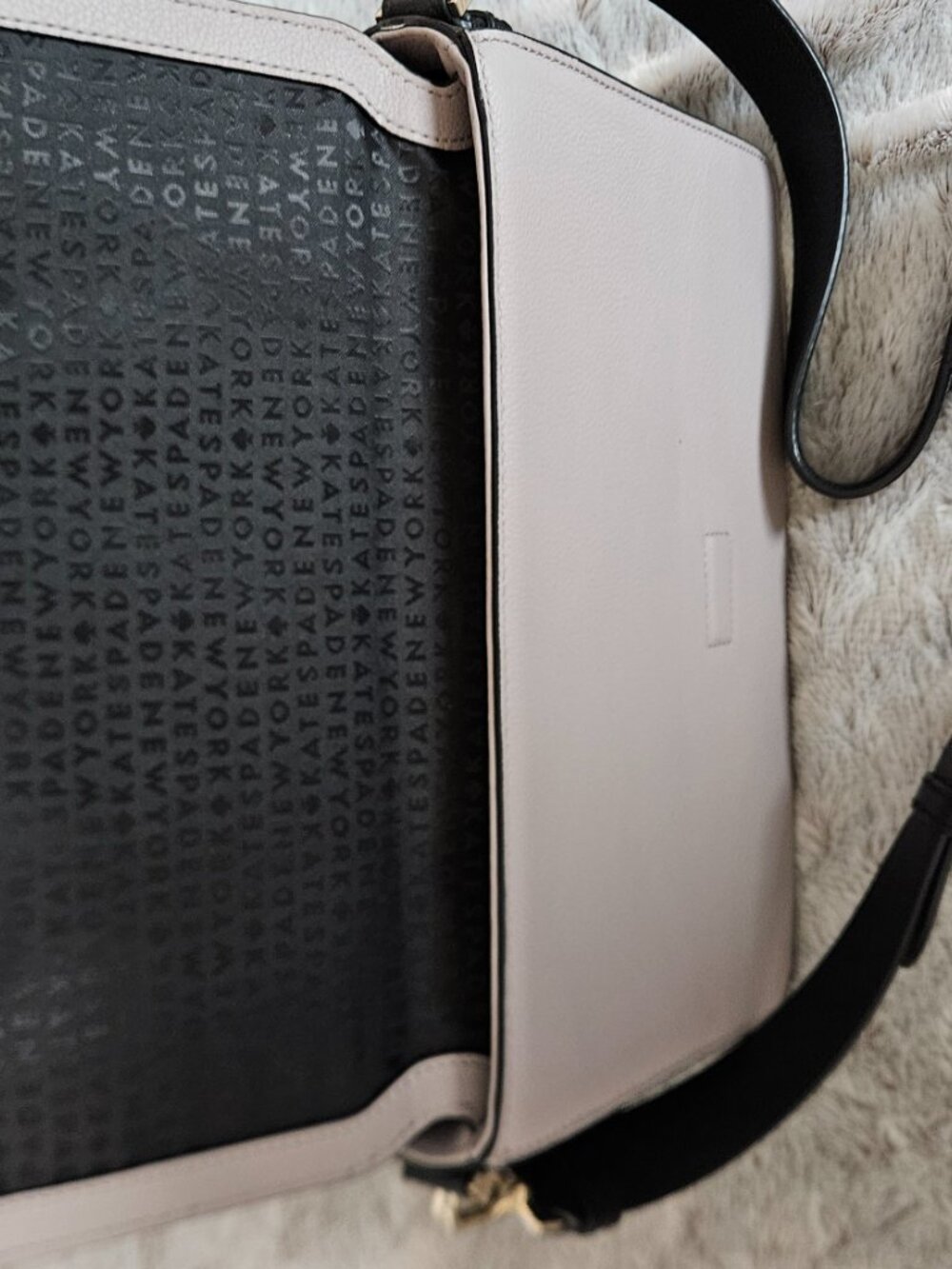 Kate Spade Carmel Court Gray/Black Bag AND Matching Wallet {#817-2} - Picture 10 of 14